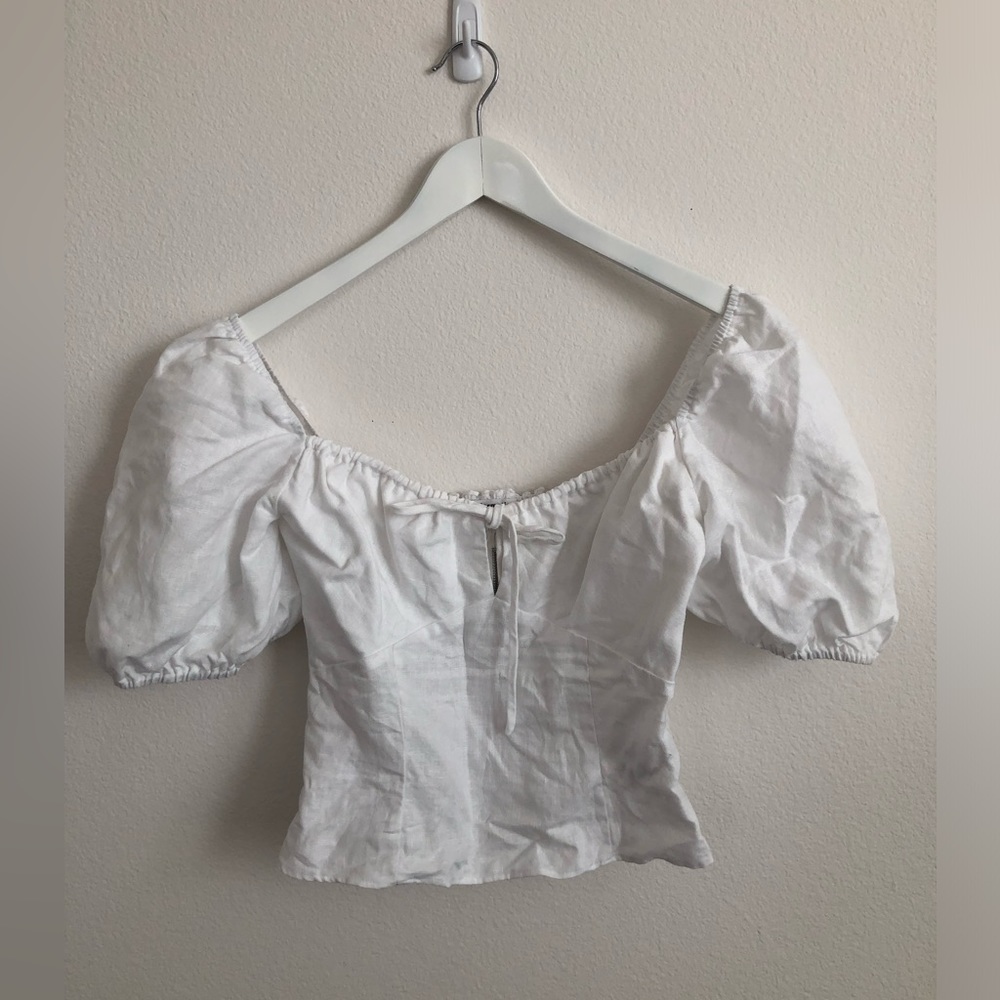 Reformation Rory Linen Top - Picture 6 of 9
